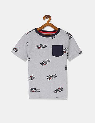 tommy hilfiger pocket t shirt