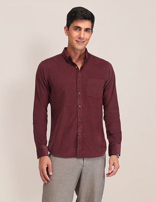 U S Polo Assn Tailored Fit Corduroy Shirt