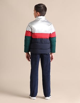 Buy U.S. Polo Assn. Kids Boys Colour Blocked Hooded Jacket Buy U.S. Polo Assn. Kids Boys Colour Blocked Hooded Jacket