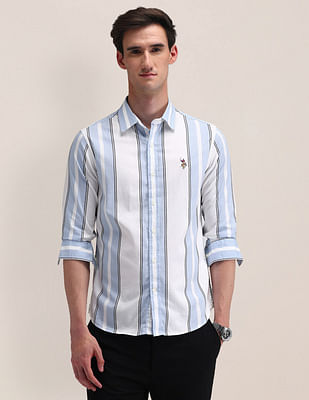 U S Polo Assn Tailored Fit All-over Shirt