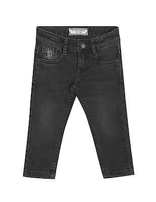 U S Polo Assn Kids Skinny Fit Rinsed Jeans