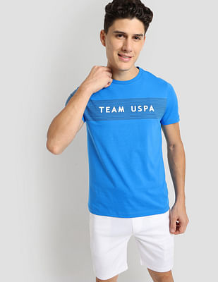 U S Polo Assn Digital Logo Performance T-Shirt