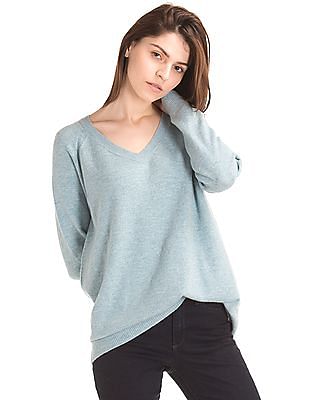 gap v neck sweater women's