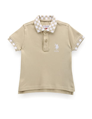 U S Polo Assn Kids Boys Solid Polo Shirt