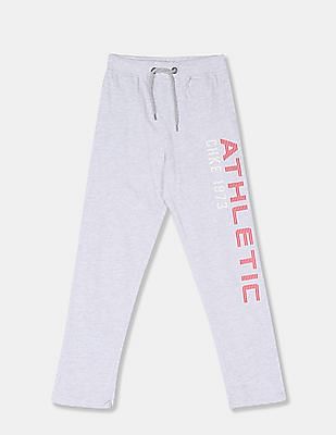 printed track pants