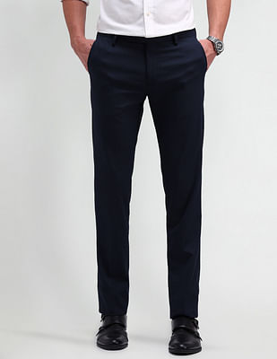 Arrow Denver Slim Checked Trousers