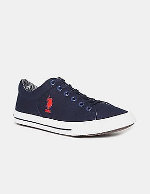us polo canvas shoes