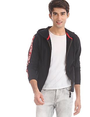 flying machine hooded sweatshirt