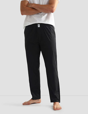 U S Polo Assn Mid Rise Solid OELP6 Lounge Track Pants - Pack Of 1