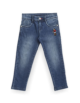 U S Polo Assn Kids Boys Skinny Fit Mid Rise Jeans