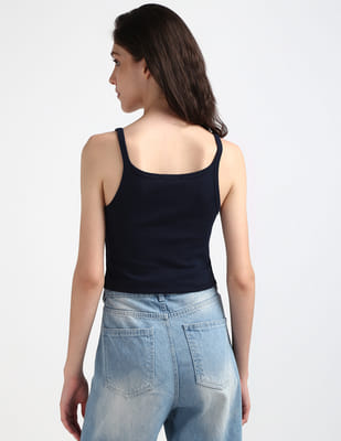 Buy Tommy Hilfiger Crop Varsity Tank Top - NNNOW.com
