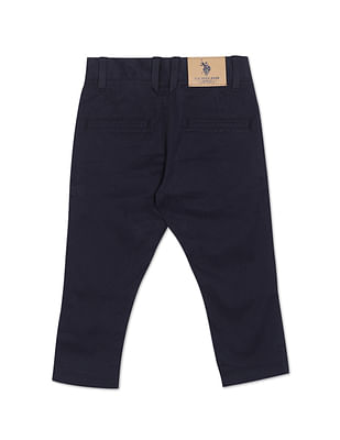 Shop YF Kids Navy Corduroy Trousers Online  Westside