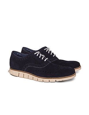 cole haan suede sneakers