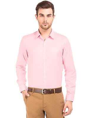 Excalibur Slim Fit Cotton Shirt - NNNOW 