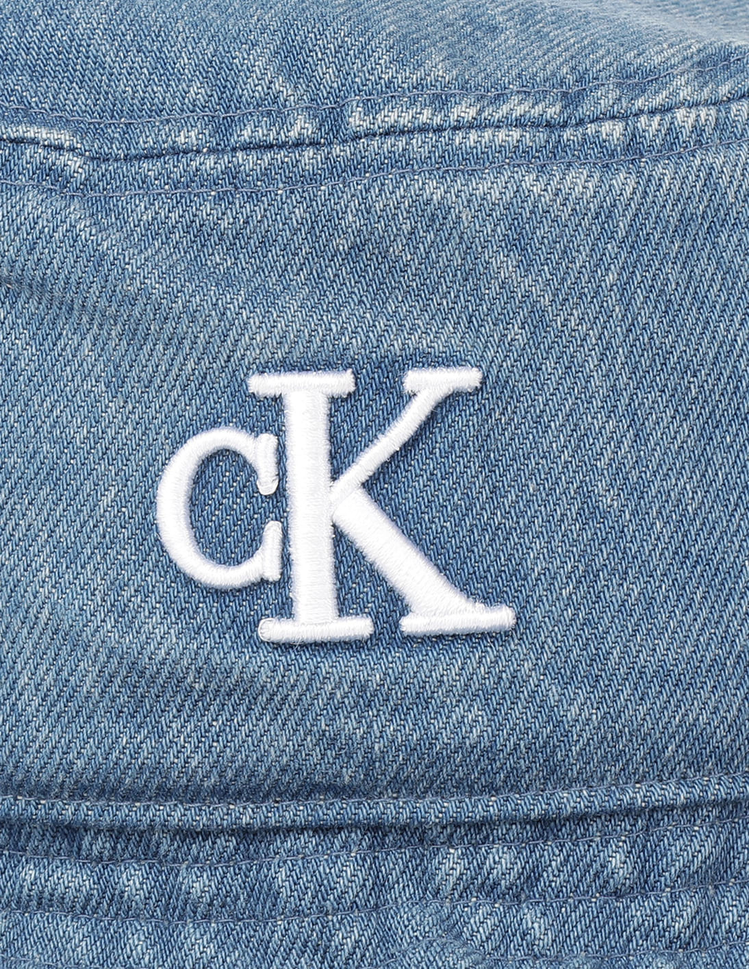 Buy Calvin Klein Block Denim Bucket Hat - NNNOW.com
