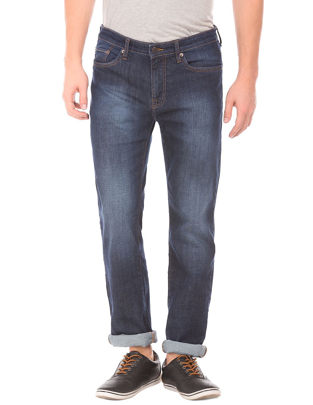 Buy Aeropostale Slim Fit Dark Wash Jeans - NNNOW.com