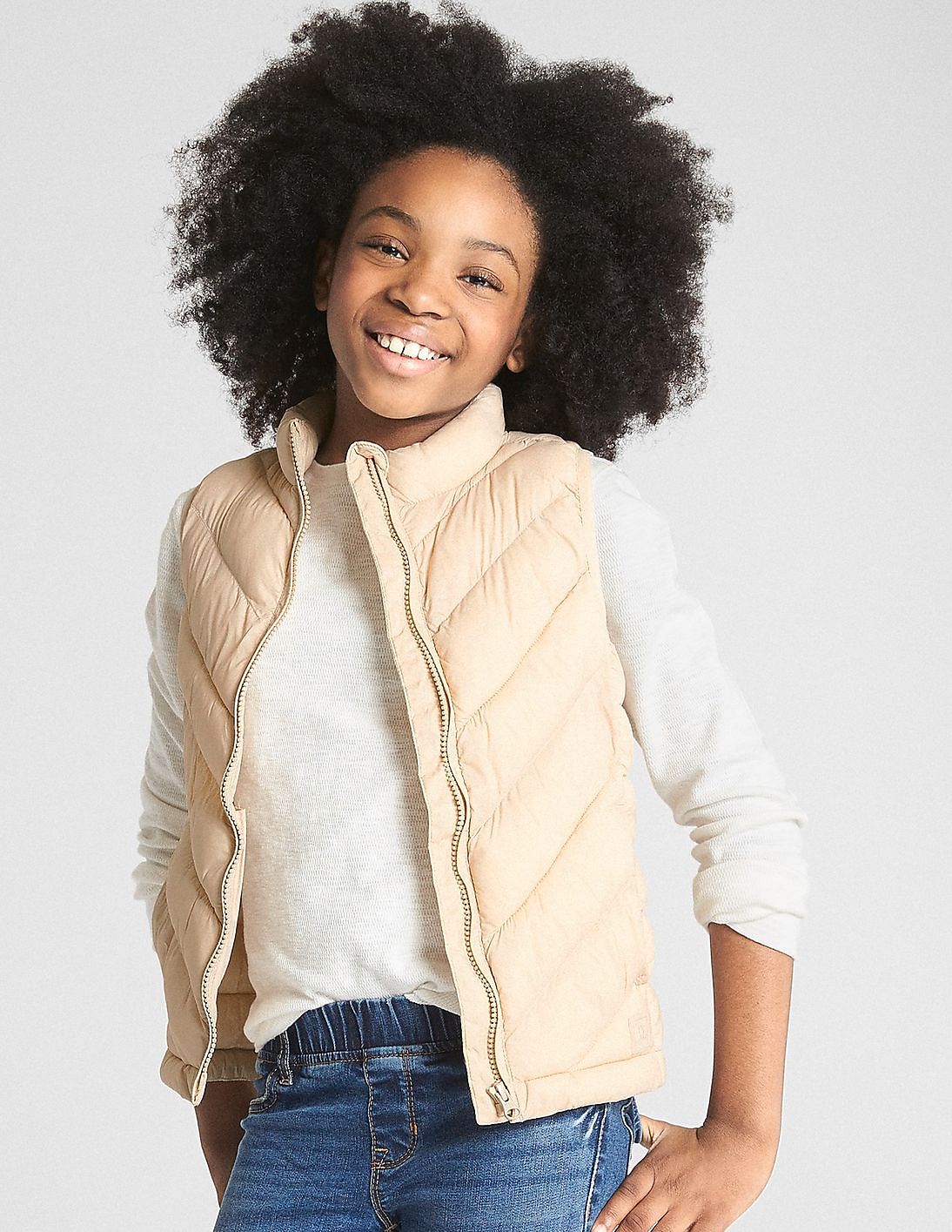 Buy GAP Puffer Sleeveless Jacket - NNNOW.com