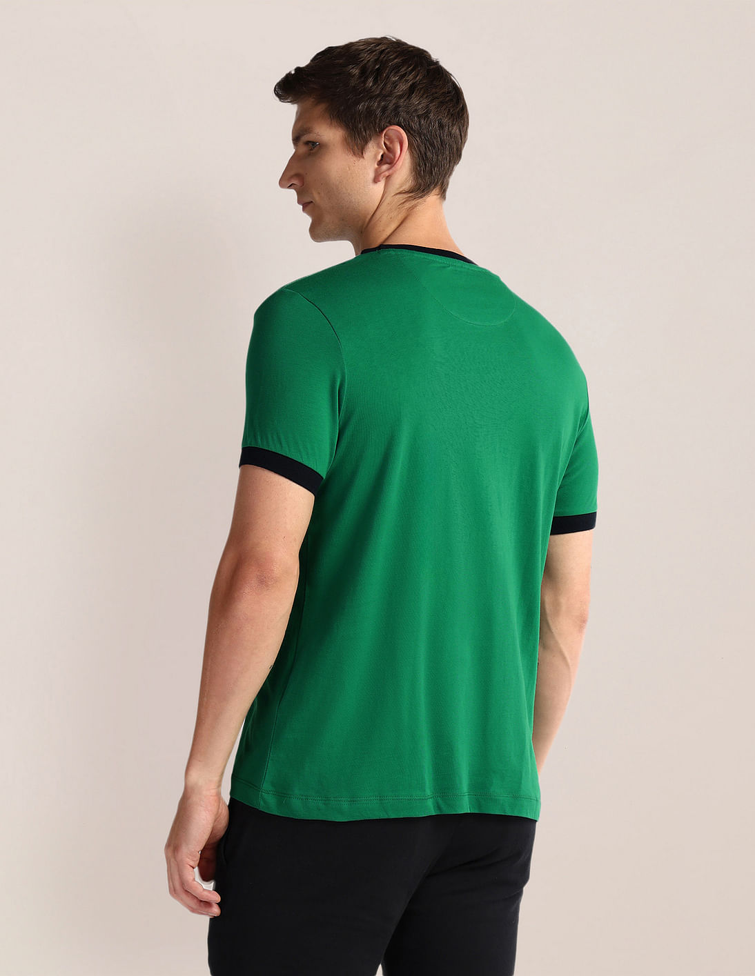 Buy U.S. Polo Assn. Crew Neck Brand Print T-Shirt - NNNOW.com
