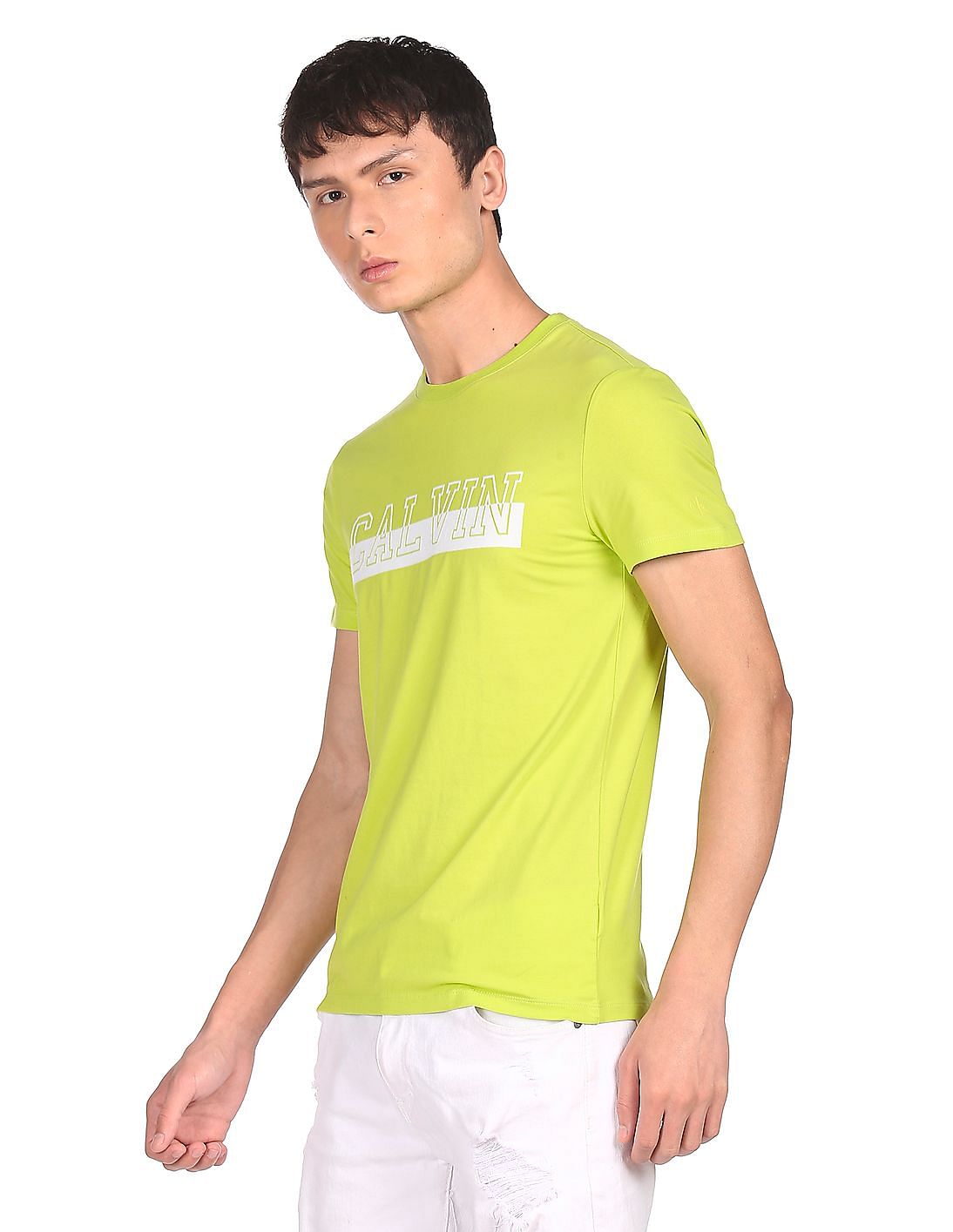 Tシャツ・カットソー K-WAY Men T-shirt Green K7125UW V15 Men's t-shirt: K-Way short-sleeved shirts