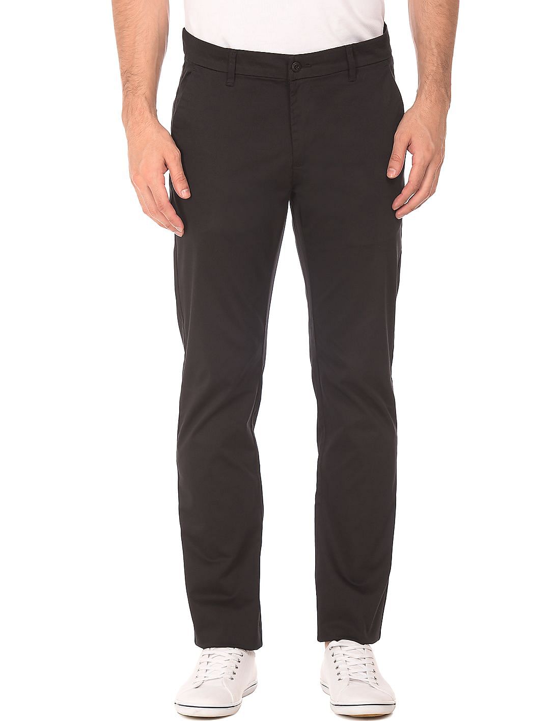 Buy Ruggers Slim Fit Flat Front Chinos - NNNOW.com