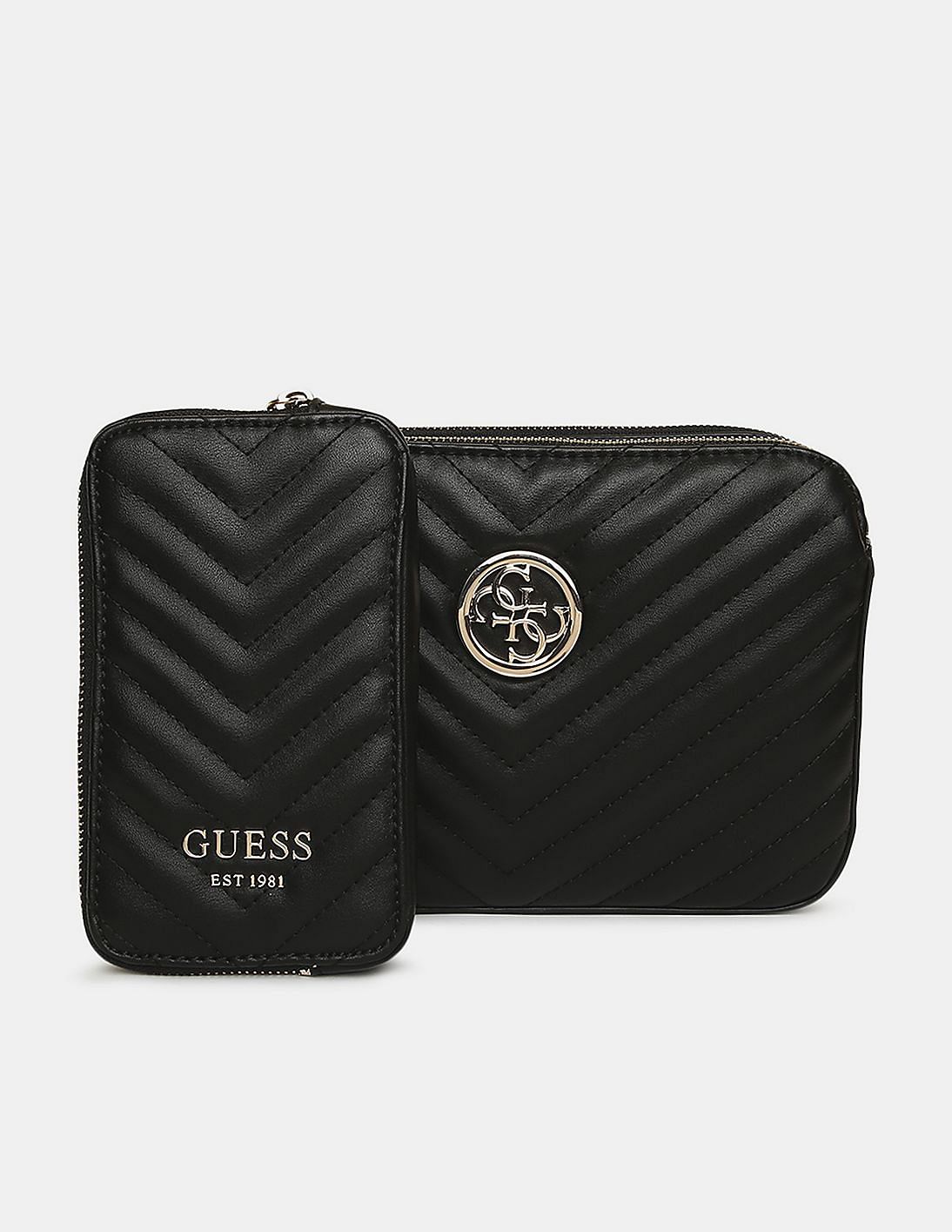 Guess Blakely Status Crossbody Bag w/ Detachable Pouch on sale