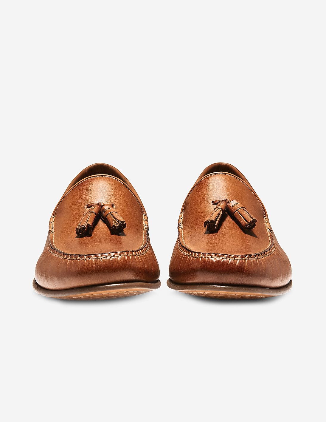Buy Cole Haan Men Tan Hayes Tassel Loafer - NNNOW.com display picture 3