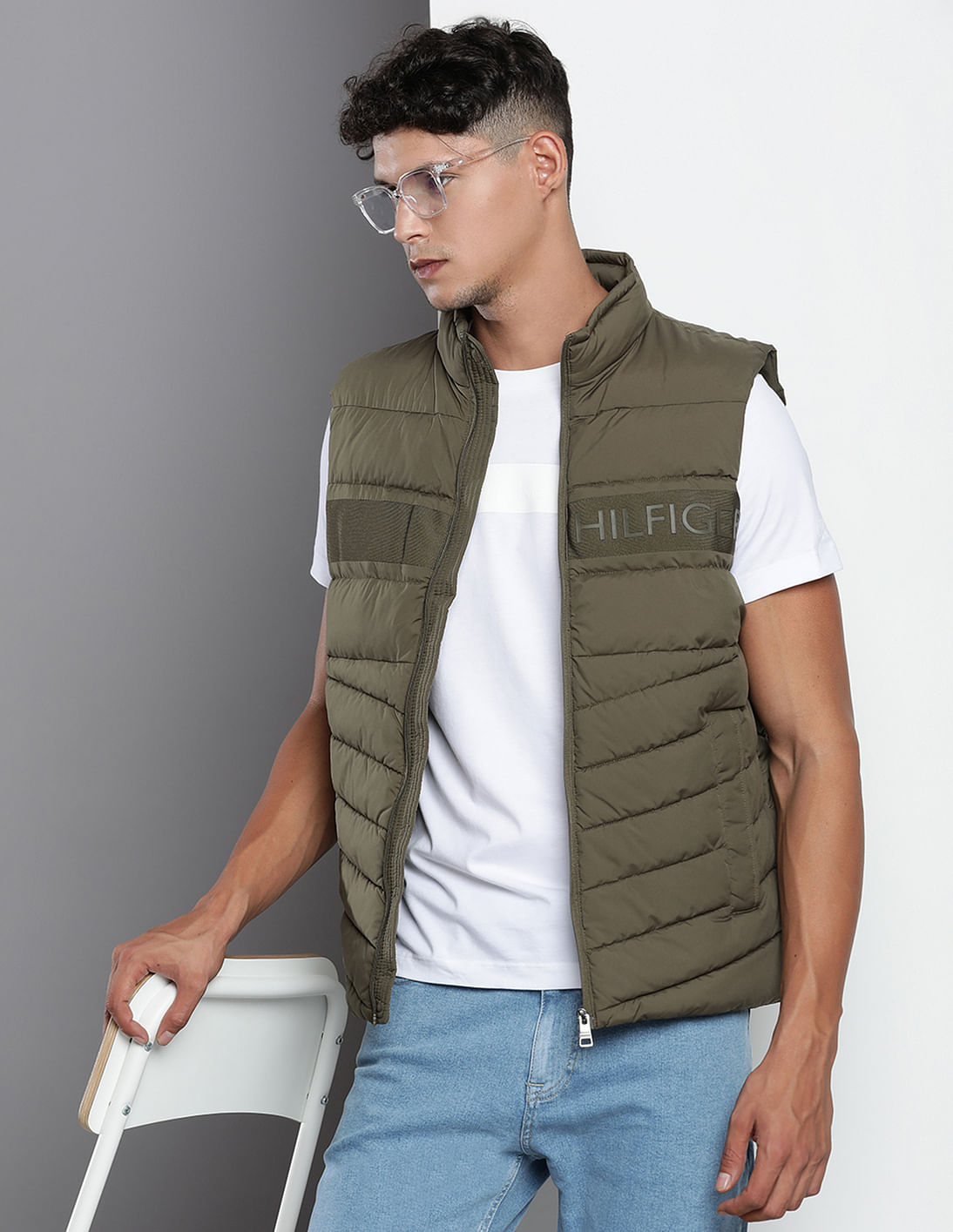 Tommy hilfiger tape jacket hotsell