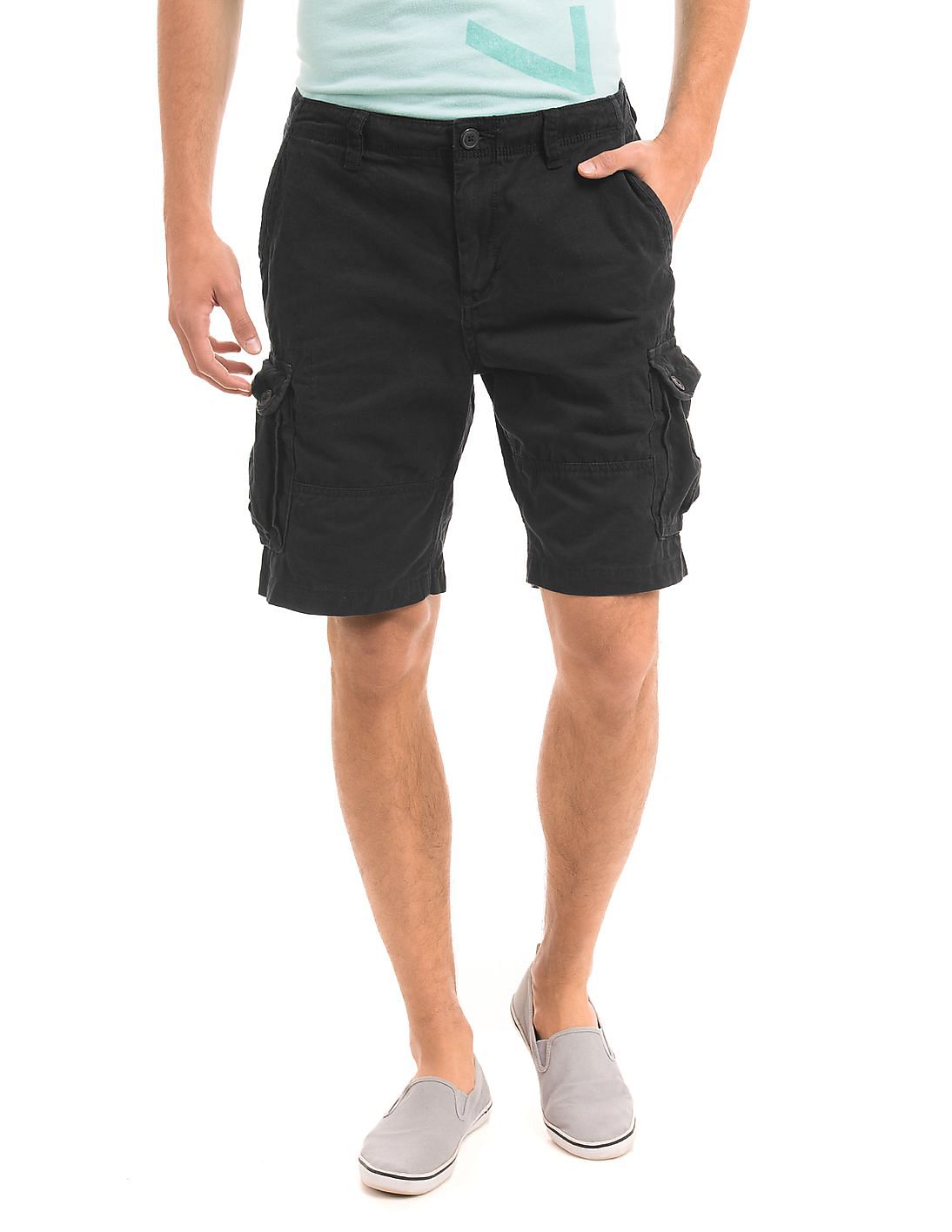 Buy Aeropostale Men Cotton Cargo Shorts - NNNOW.com