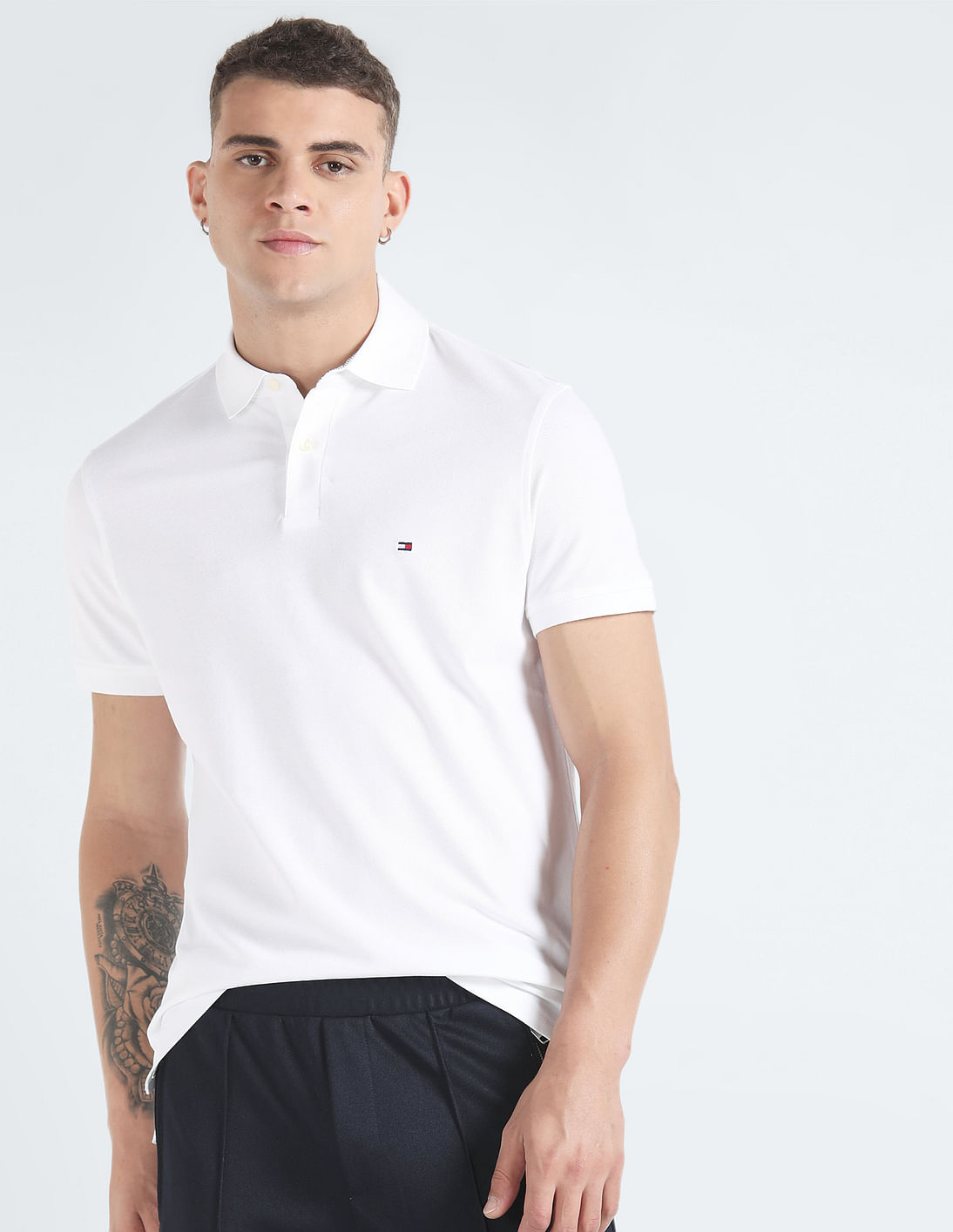 Buy Tommy Hilfiger Sustainable Solid 1985 Polo Shirt - NNNOW.com
