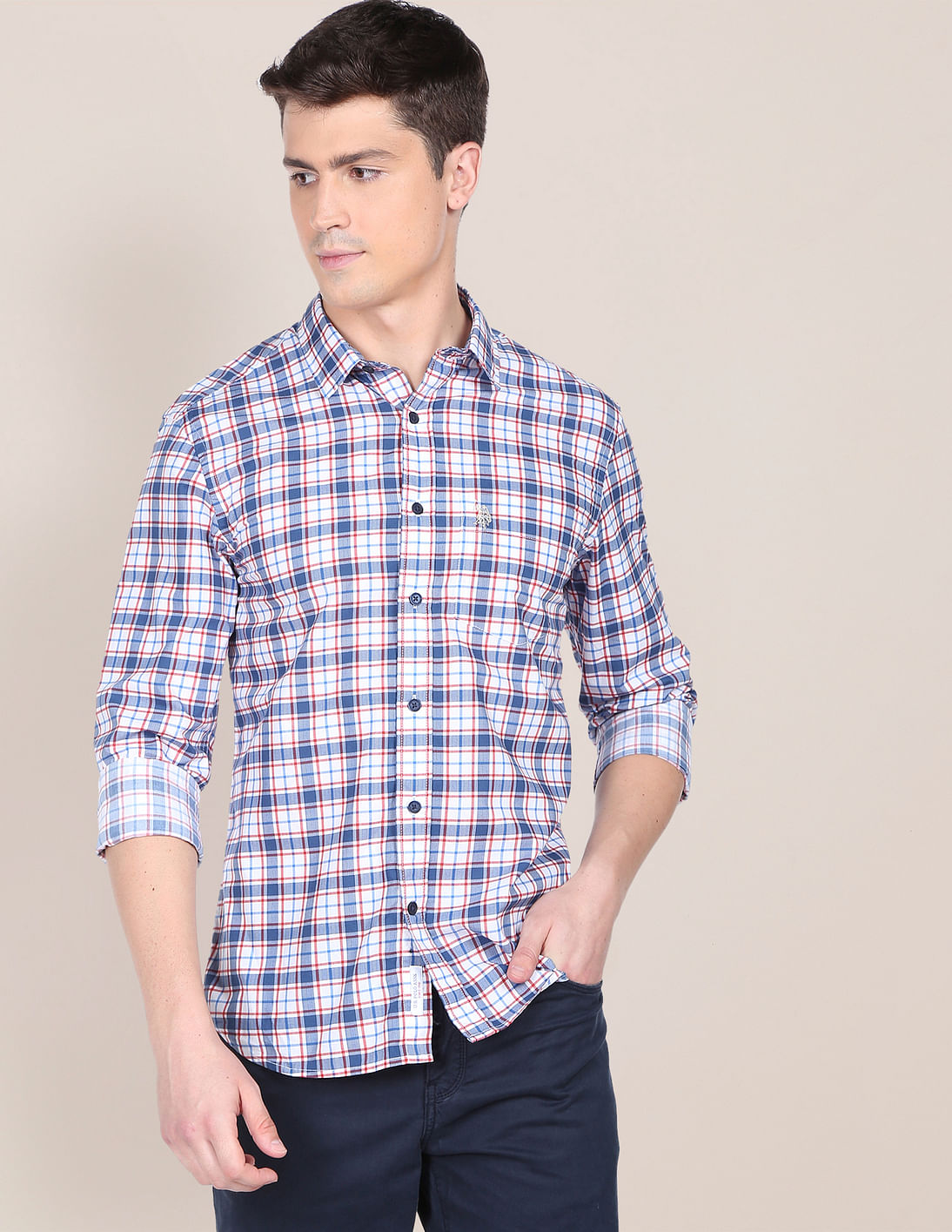 Buy U.S. Polo Assn. Tartan Herringbone Shirt - NNNOW.com