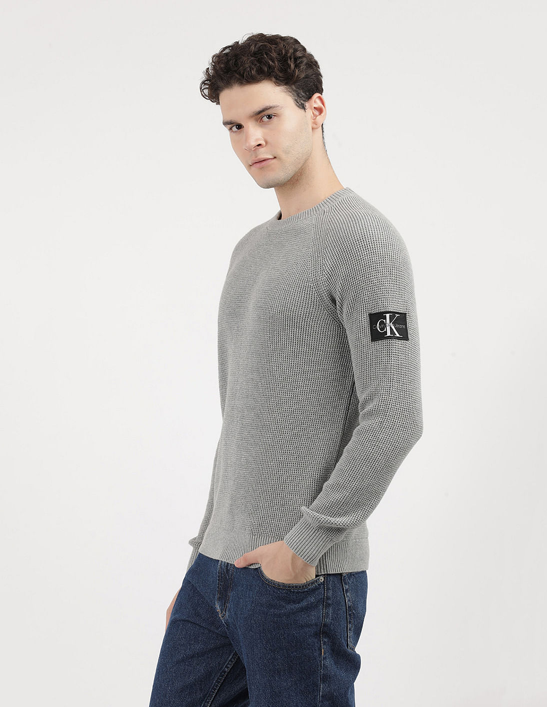 [ JEANS] Badge Crew Neck Sweatshirt ☆送料込☆ Relaxed Graphic Crewneck Sweatshirt - Green | Levi's® US