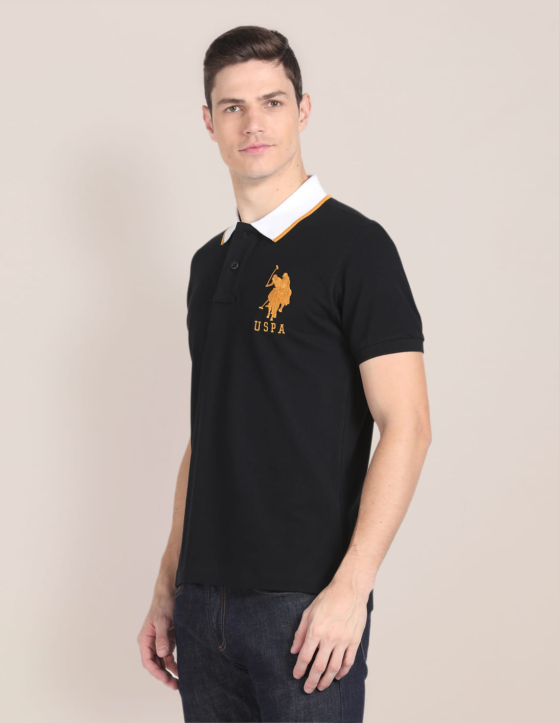 Buy U.S. Polo Assn. Slim Fit Iconic Number Polo Shirt - NNNOW.com