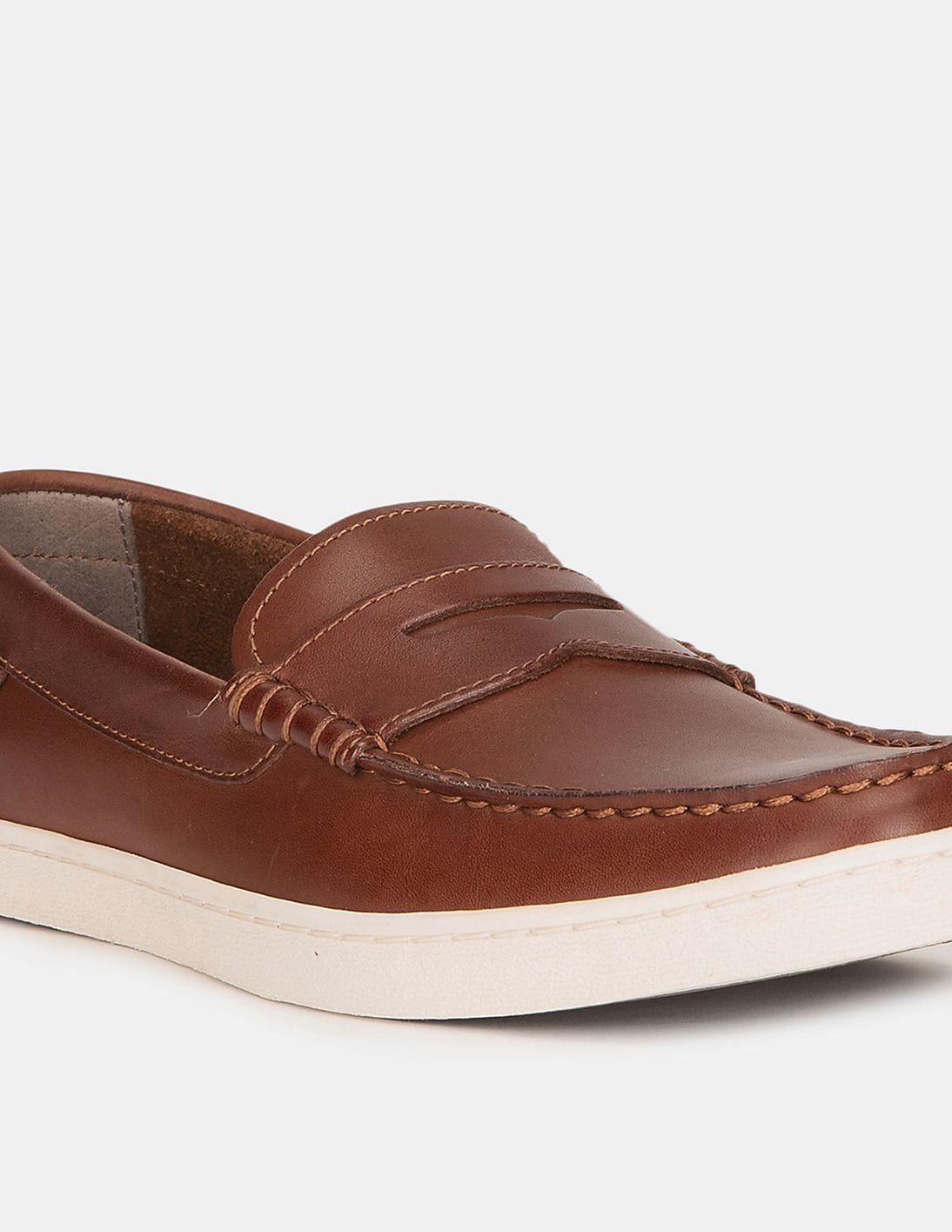 Buy Cole Haan Brown Pinch Weekender Loafers - NNNOW.com display picture 3