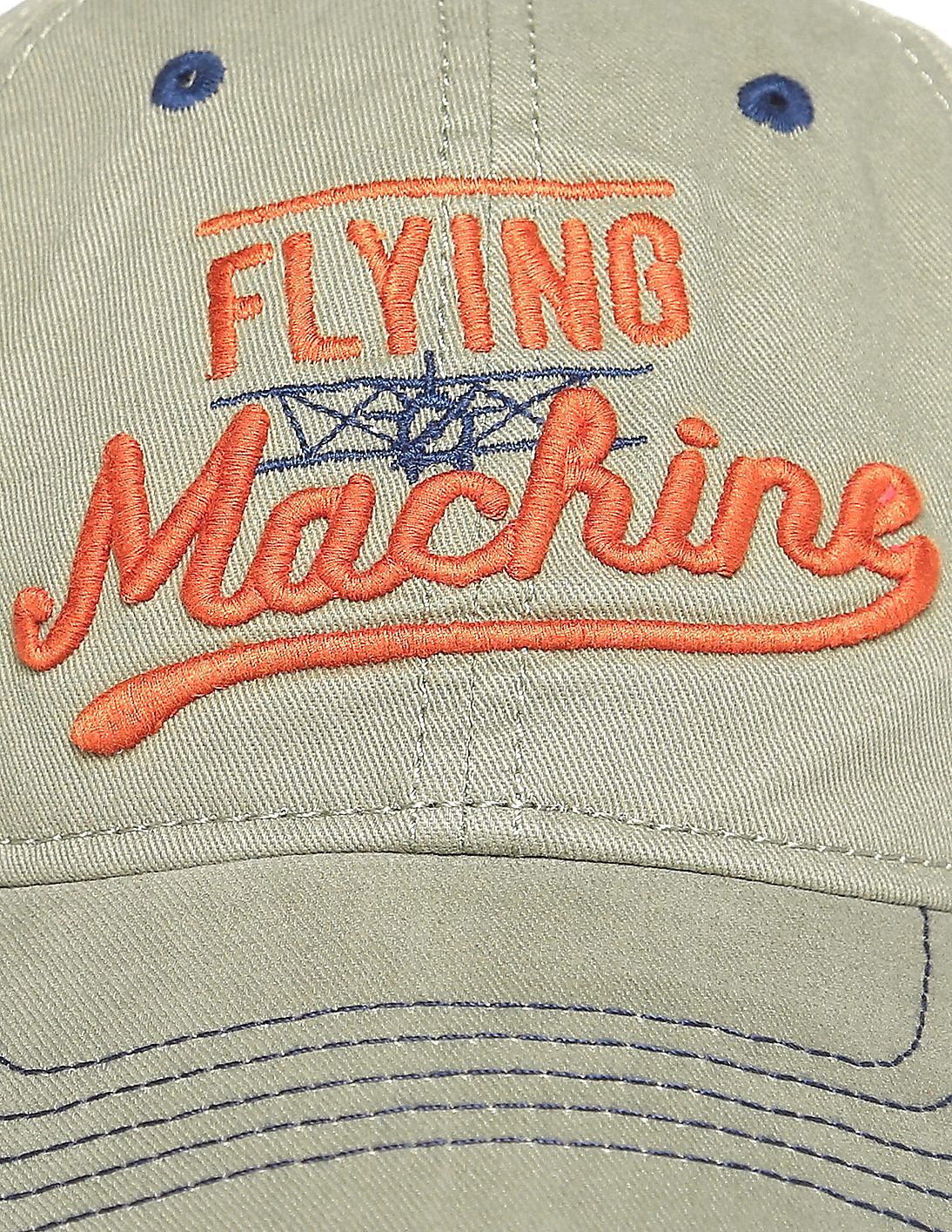 Buy Flying Machine Appliqued Denim Cap - NNNOW.com