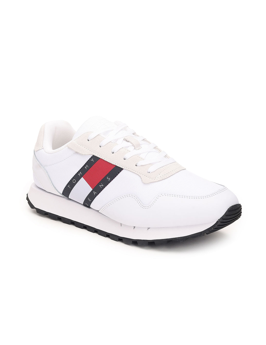 Buy Tommy Hilfiger Men Panelled Retro Runner Sneakers Nnnow