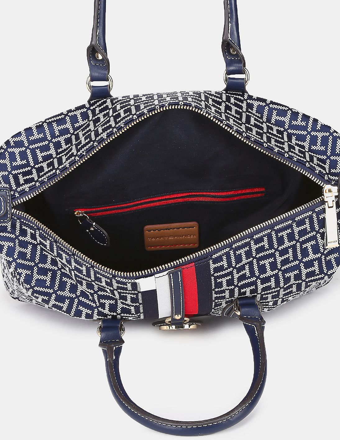 everyone nylon logo tote bag (NAVY)｜バッグ