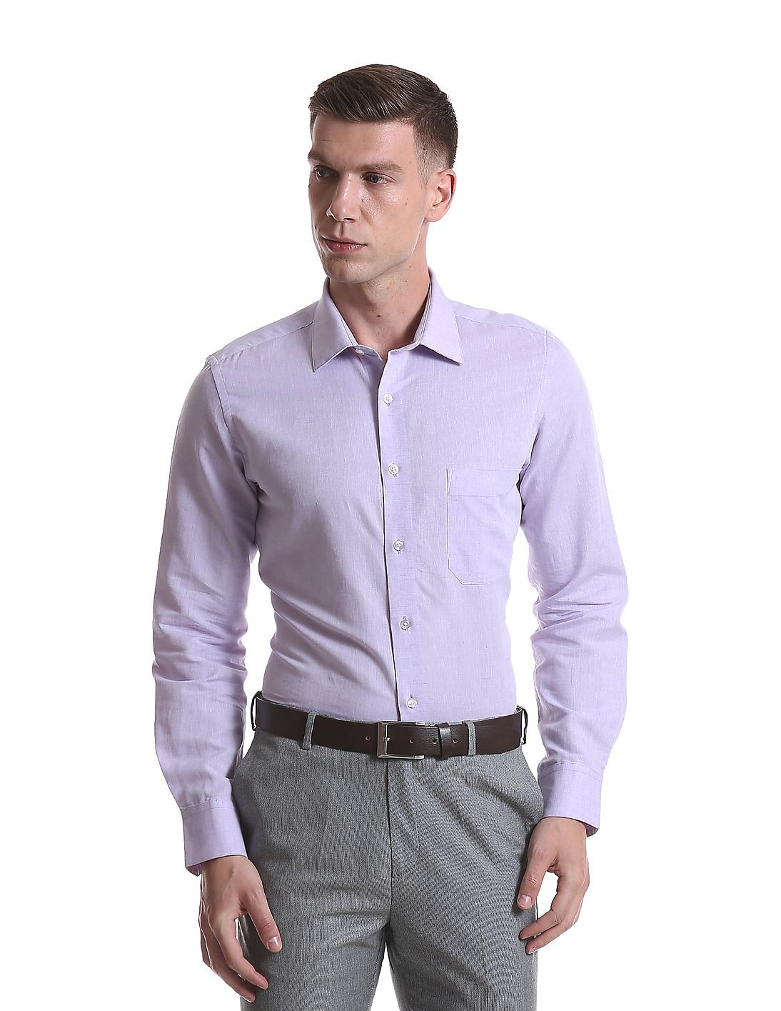 Buy Arrow Long Sleeve Regular Fit Shirt - NNNOW.com