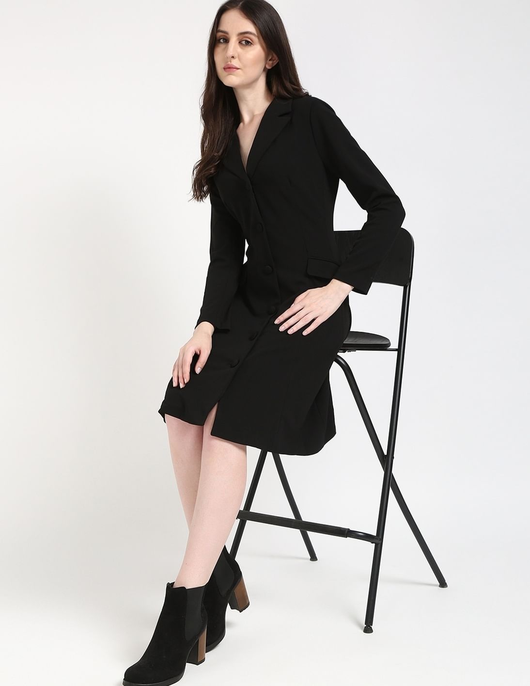 【 】★CK Jeans★A-line Mini Dress★送料無料★ Denim Zip-Through Mini Dress | Calvin Klein