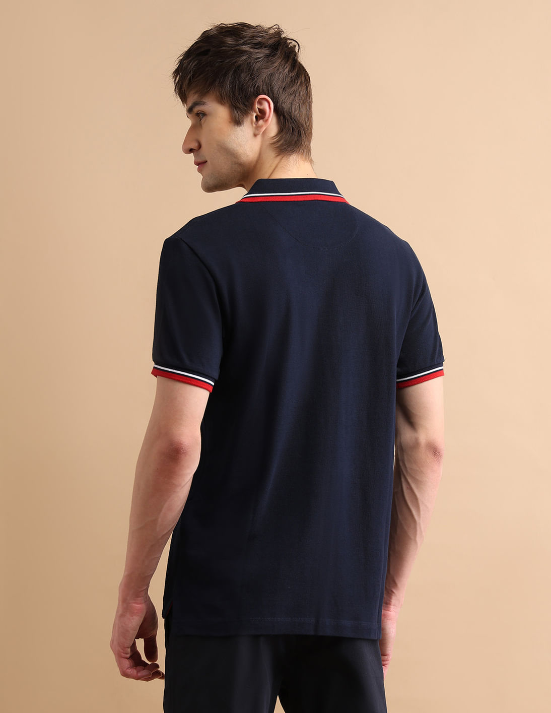 Buy U.S. Polo Assn. Tipped Zipper Polo Shirt - NNNOW.com