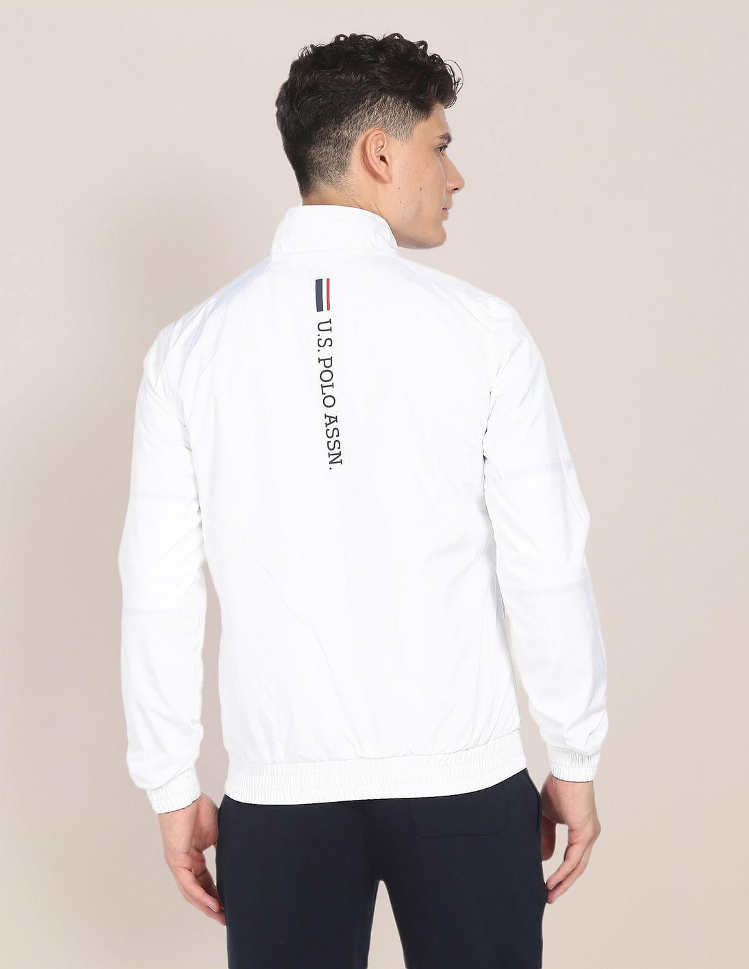 Ameri　REVERSIBLE HALF SLEEVE JACKET black-inter-miami-cf-fleece-