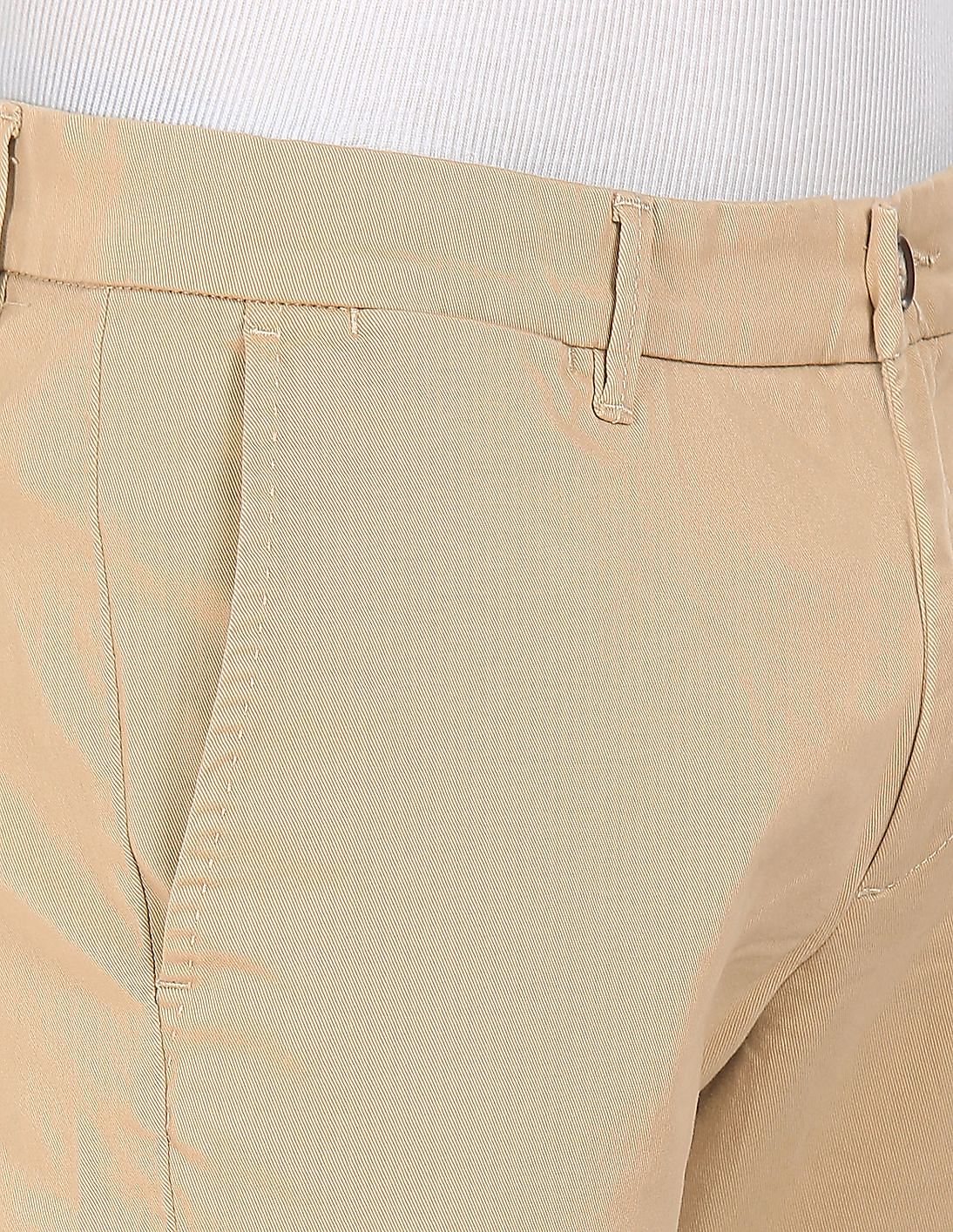 Buy U.S. Polo Assn. Denver Slim Solid Trousers - NNNOW.com