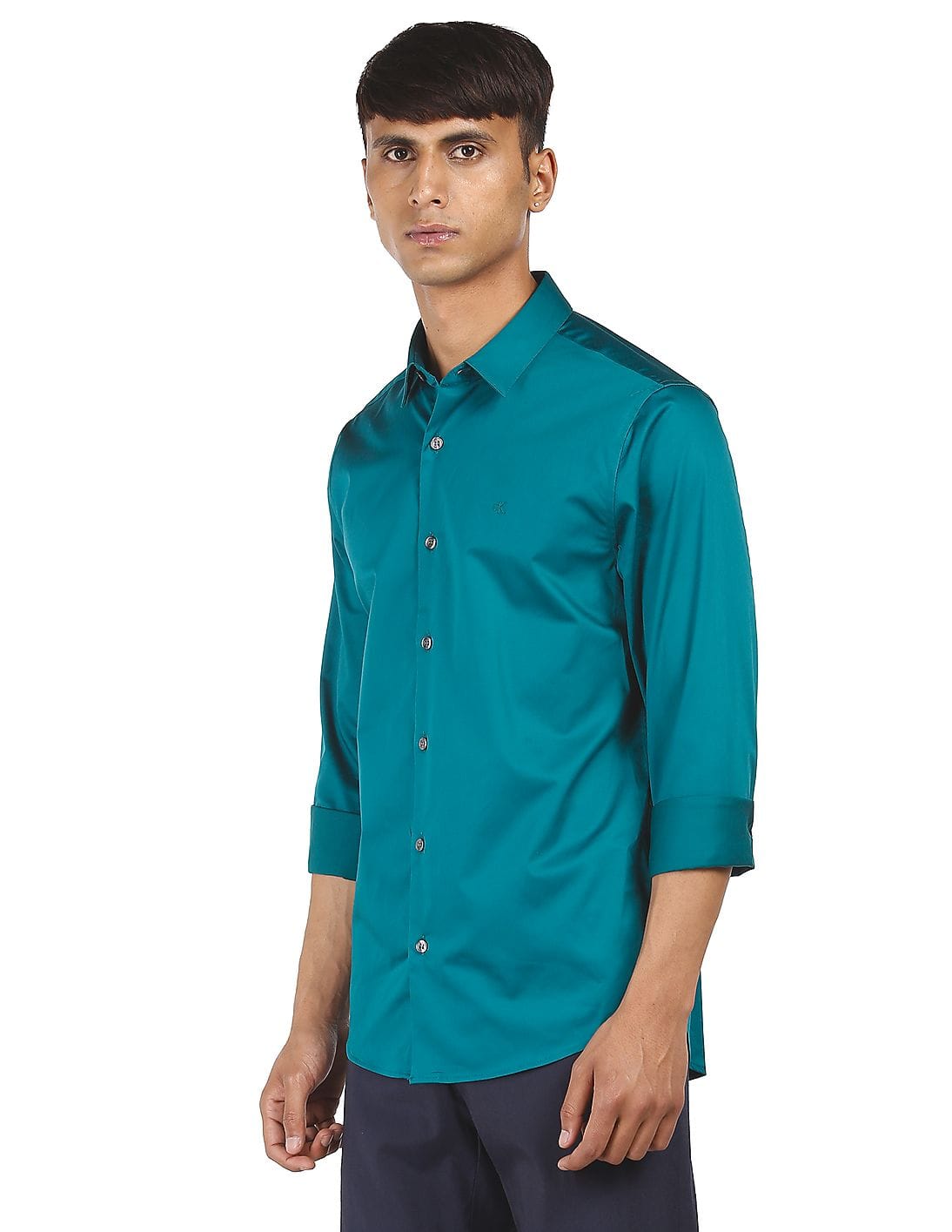 calvin klein teal dress shirt Calvin Klein Formal shirt - green - (Pre-owned)