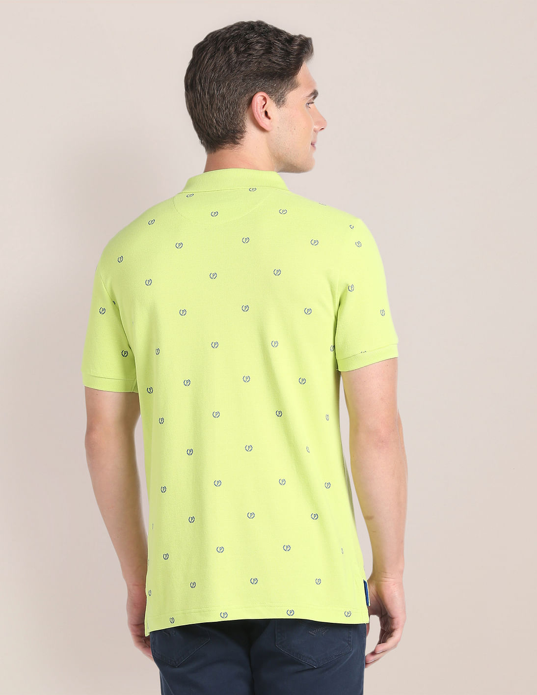 18AW★ 韓国の人気【NEWPICKLE】★ Unoff Shirts ★4色★UNISEX Buy U.S. Polo Assn. All Over Print Slim Fit Polo Shirt