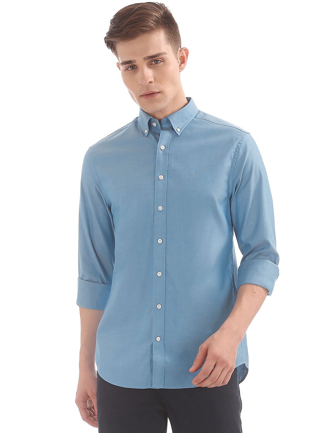 Buy Gant Men Pinpoint Oxford Regular Button Down Shirt - NNNOW.com