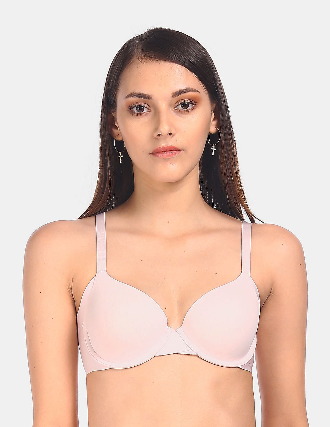 Nwt Calvin Klein Full Coverage Lightly Lined Underwire Bra QF5755 680 34C  Pink