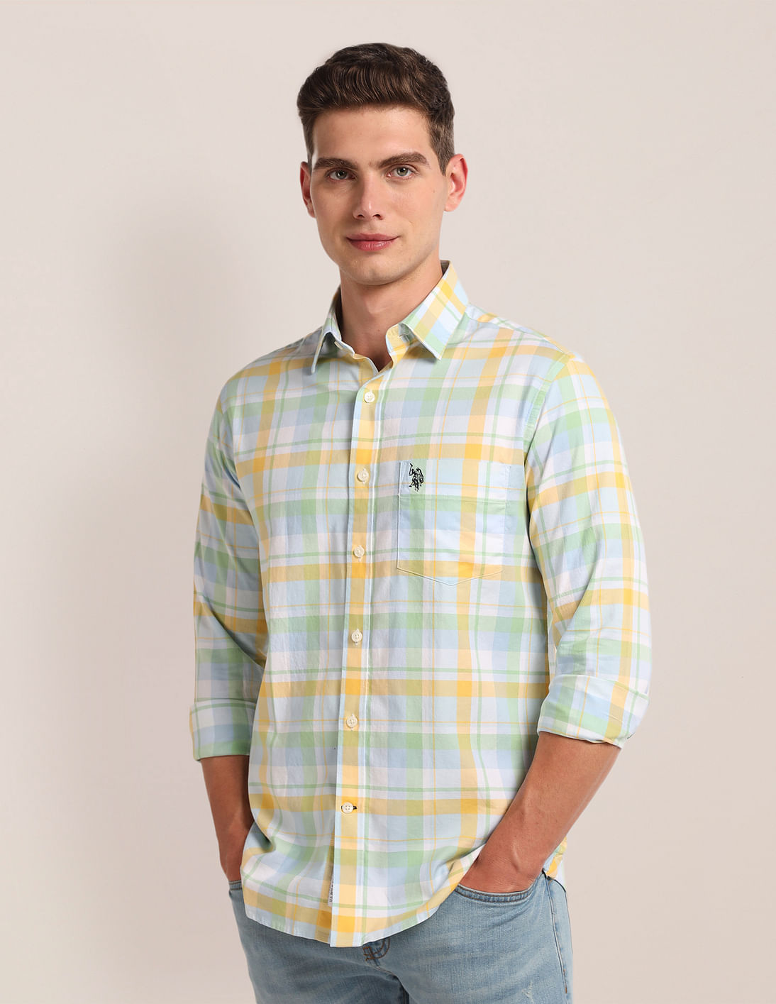 Buy U.S. Polo Assn. Tartan Check Twill Shirt - NNNOW.com