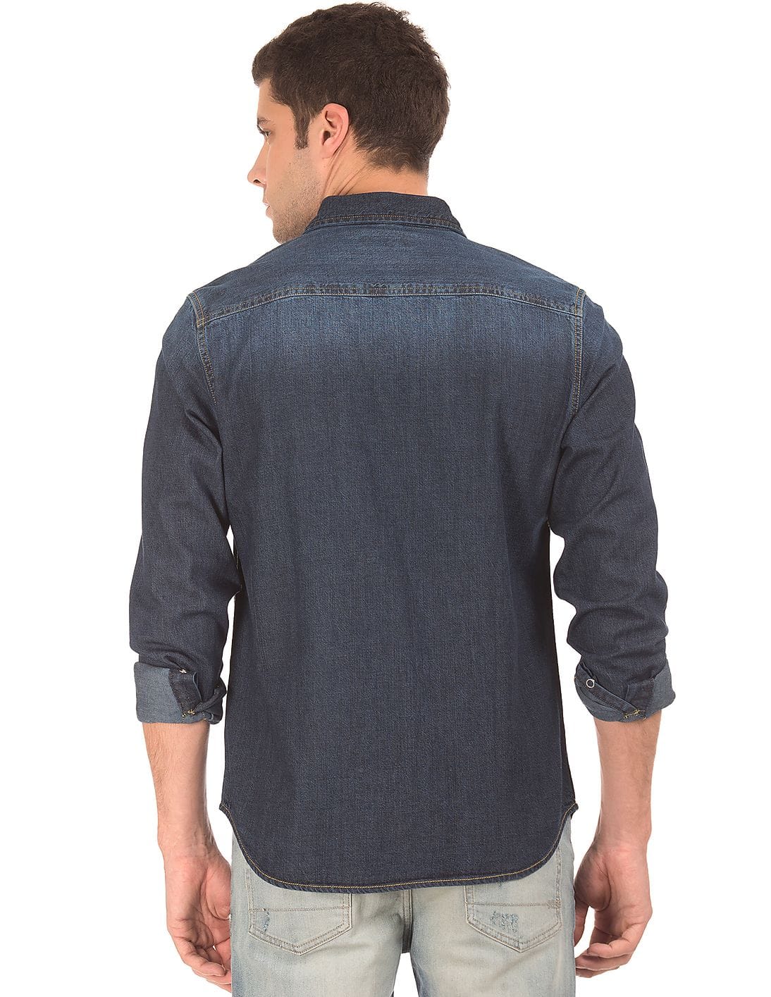 Buy Aeropostale Western Yoke Denim Shirt - NNNOW.com