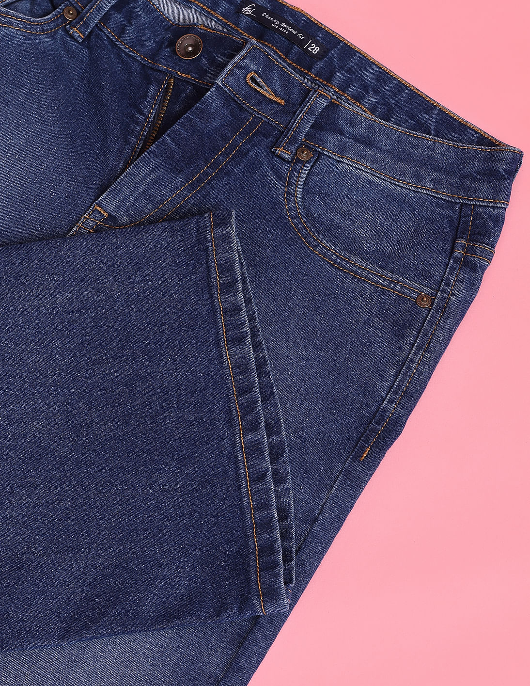 【HI FI FNK】Rush Stone Washed Denim HI FI FNK】Rush Stone Washed Denim