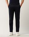 Arrow Sport Dobby Slim Fit Solid Chinos