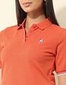 U.S. Polo Assn. Women Regular Fit Solid Polo Shirt